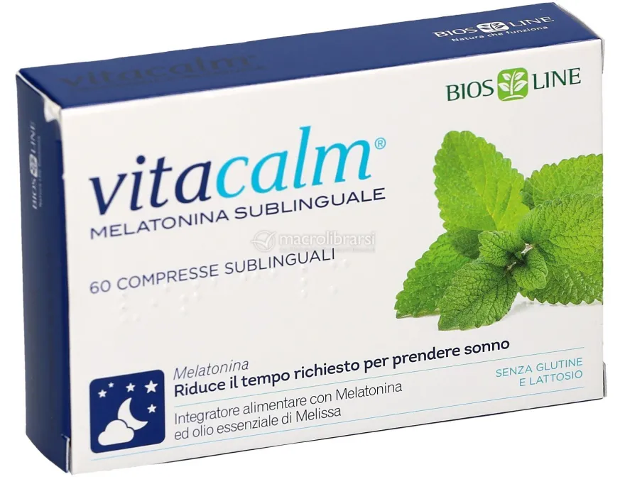 Vitacalm - Melatonina Sublinguale - in Compresse