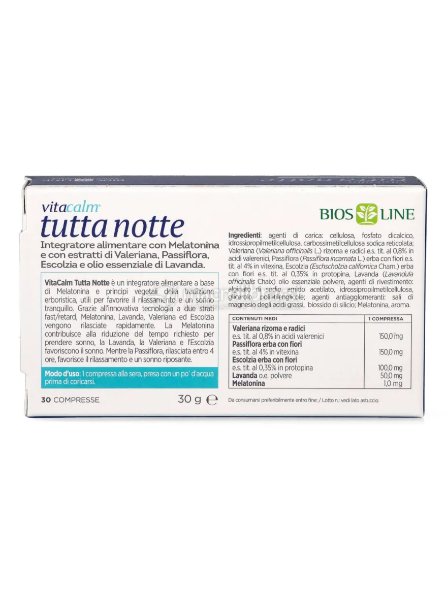 Vitacalm Tutta Notte