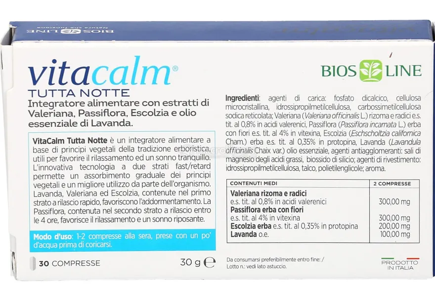 Vitacalm Tutta Notte