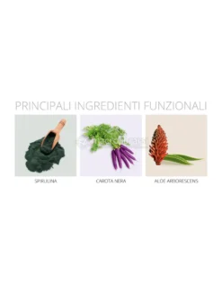 Vitalit 50+ Anni - Integratore di Spirulina, Carota Nera e Maca