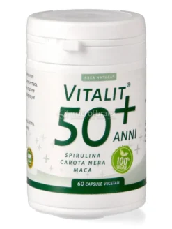 Vitalit 50+ Anni - Integratore di Spirulina, Carota Nera e Maca