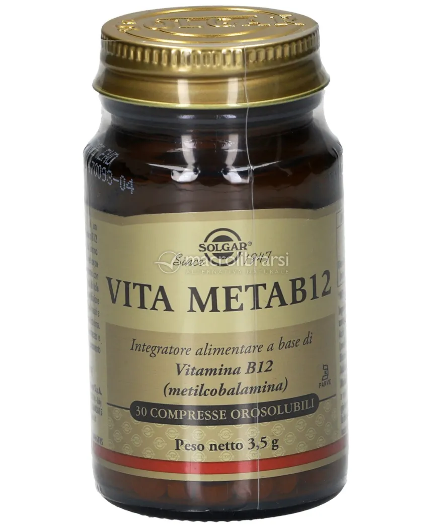 Vita MetaB12 - Integratore di Vitamina B12 (Metilcobalamina)