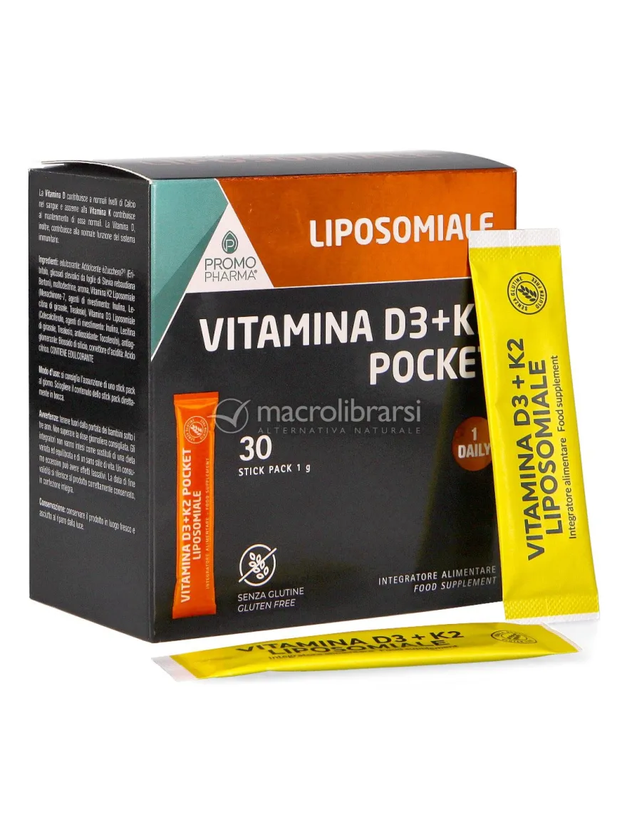 Vitamina D3 + K2 Pocket Liposomiale - Stick