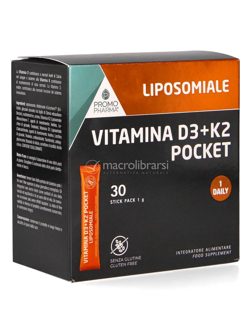 Vitamina D3 + K2 Pocket Liposomiale - Stick