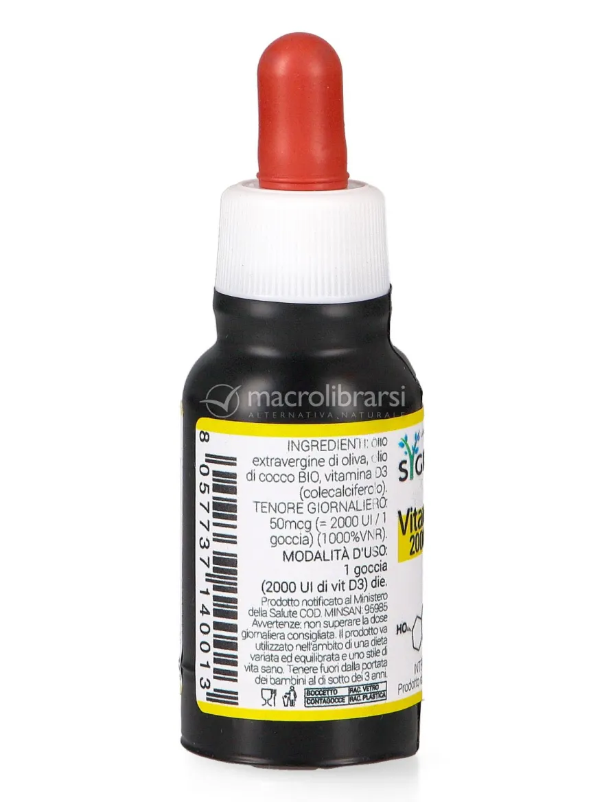Vitamina D3 2000 UI a Goccia - 20 ml