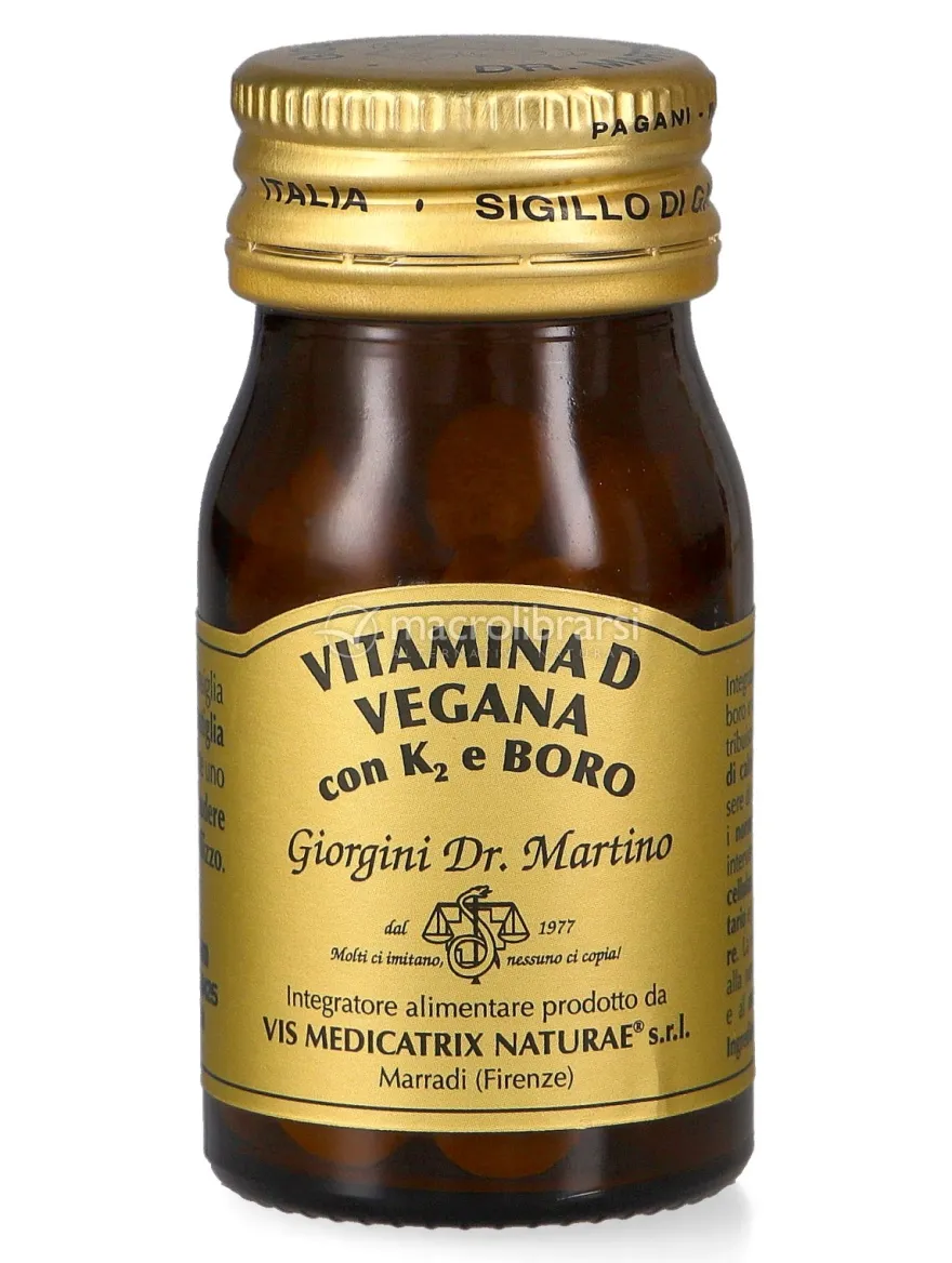Vitamina D Vegana con K2 e Boro - Pastiglie