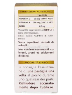 Vitamina D Vegana con K2 e Boro - Pastiglie