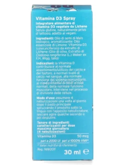 Vitamina D3 Vegetale Spray