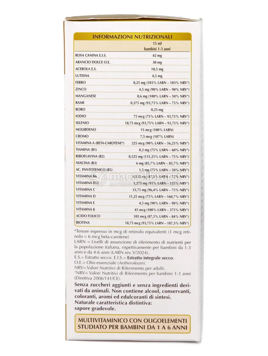 Vitamin Oligo 100 Analcolico Baby - 200 ml