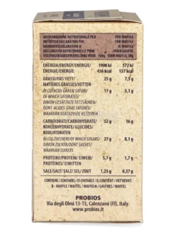 Waffle Biologico Senza Glutine