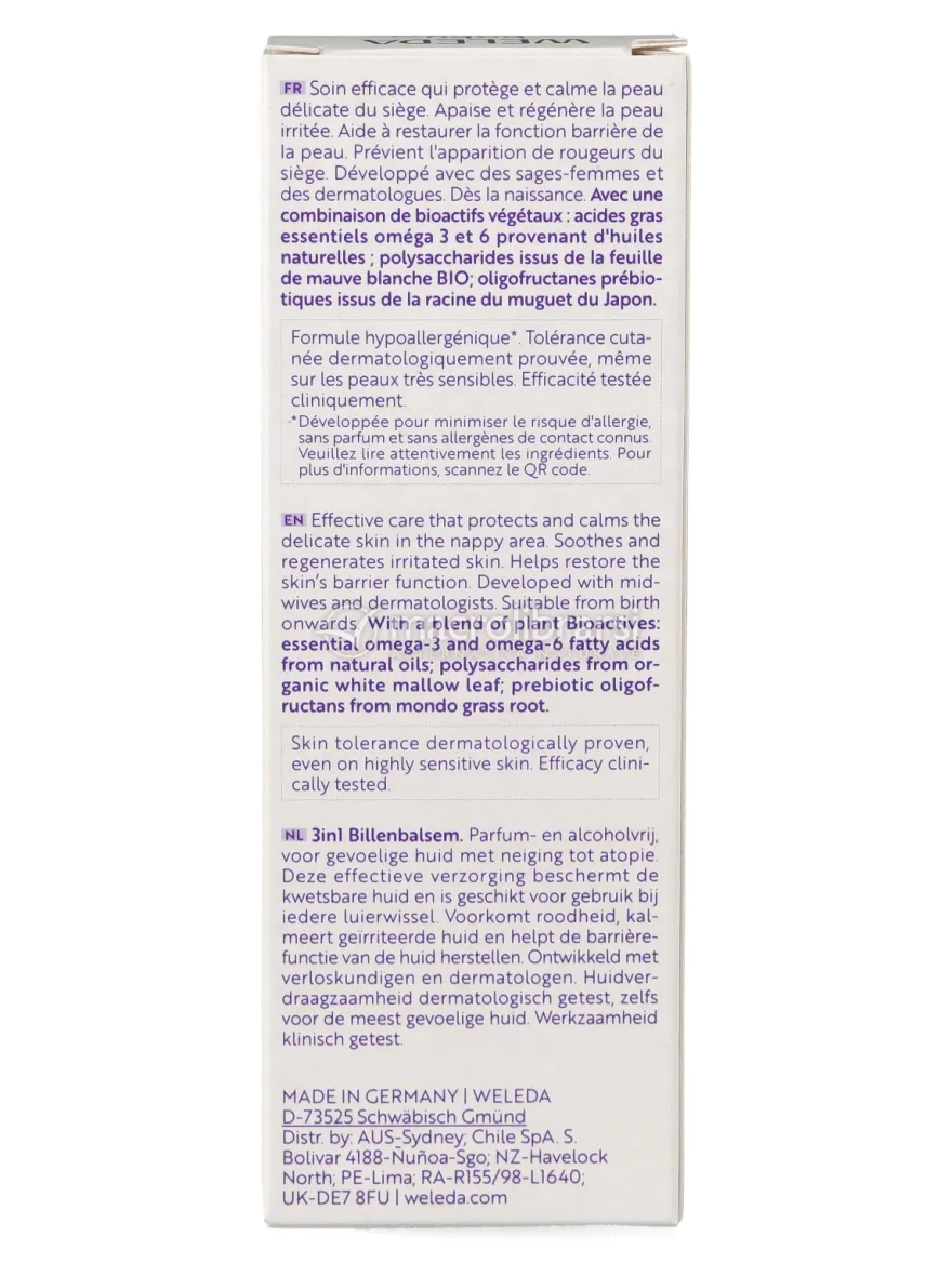 Weleda Baby DERMA Crema Cambio 3 in 1