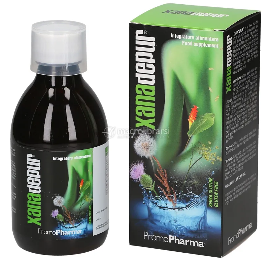 Xanadepur - Integratore con Estratti di Tarassaco e Cardo Mariano