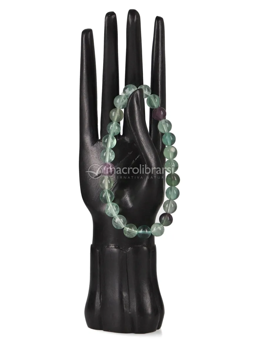 X57X - Bracciale Sfera Fluorite - 8Mm