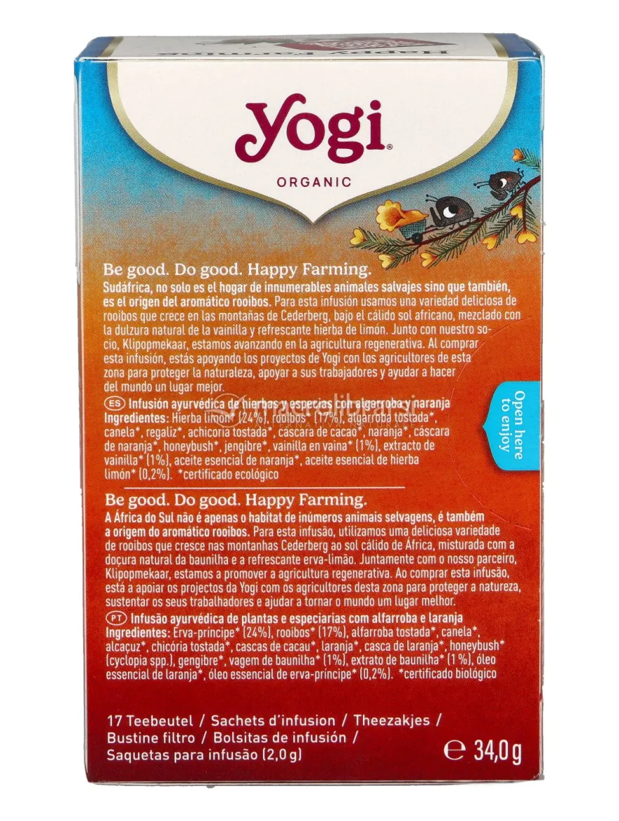YOGI TEA® - Infuso Biologico Happy Farming