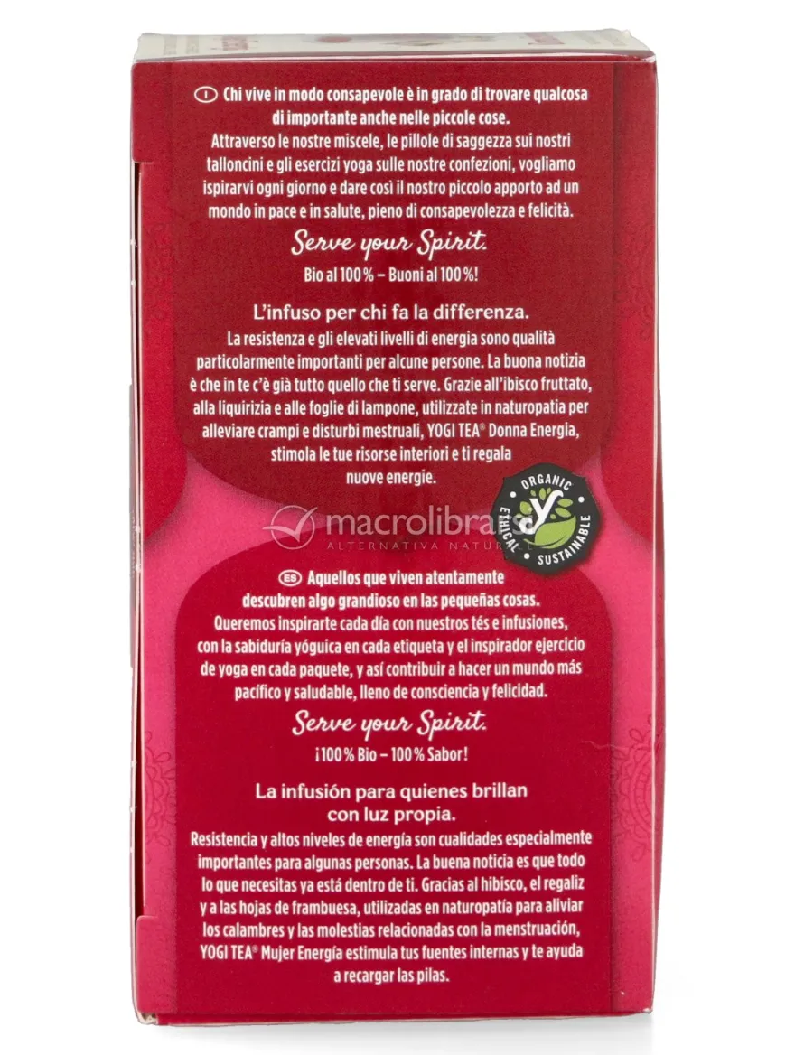 YOGI TEA® - Infuso Donna Energia