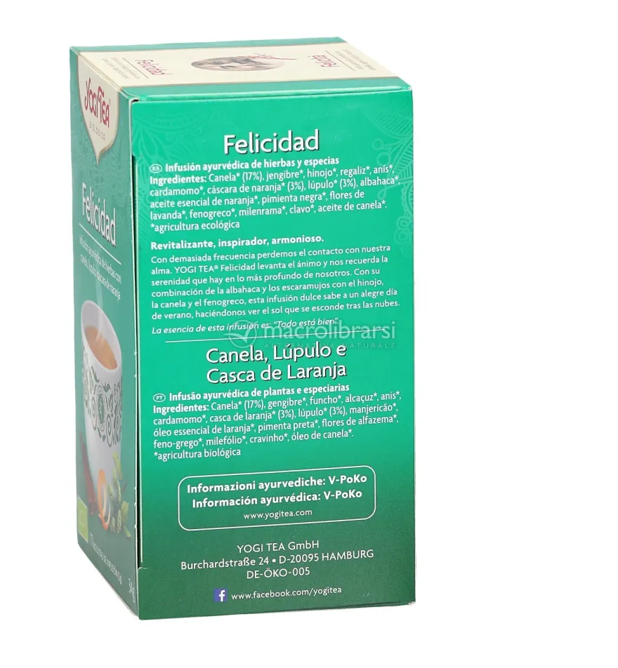 YOGI TEA® - Infuso Felicità