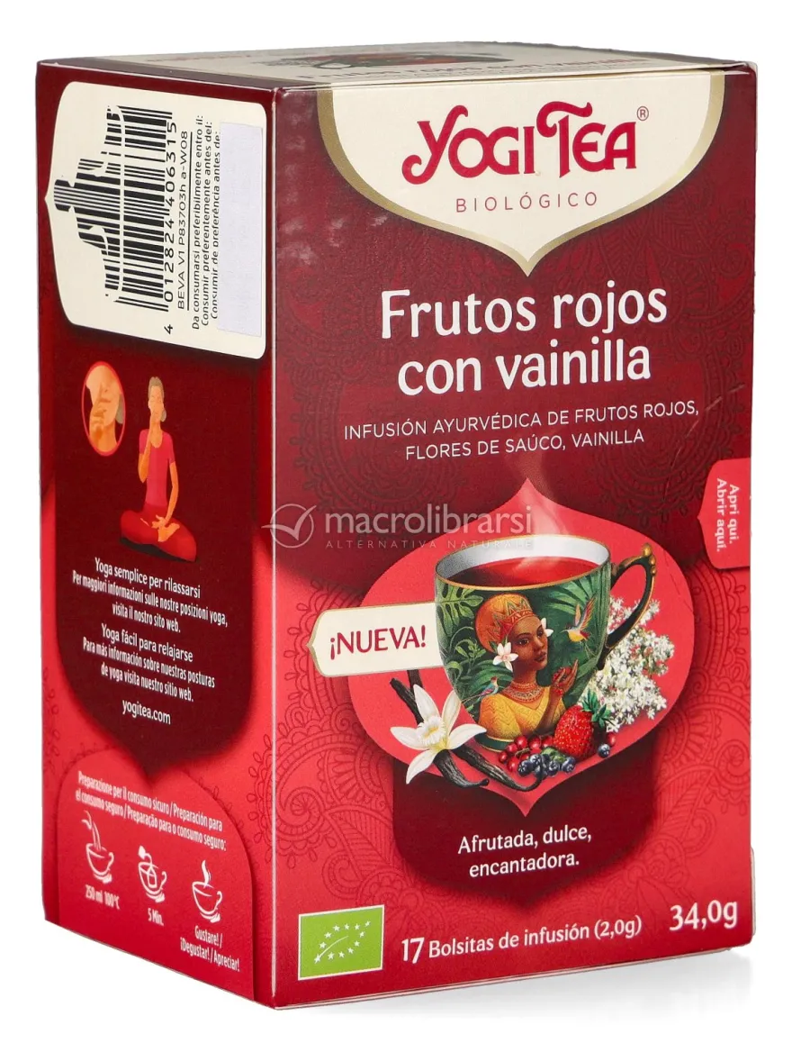 YOGI TEA® - Infuso Frutti Rossi alla Vaniglia Bio