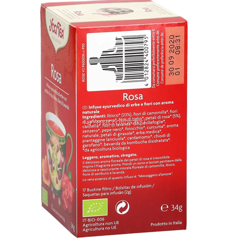 YOGI TEA® - Infuso Rosa