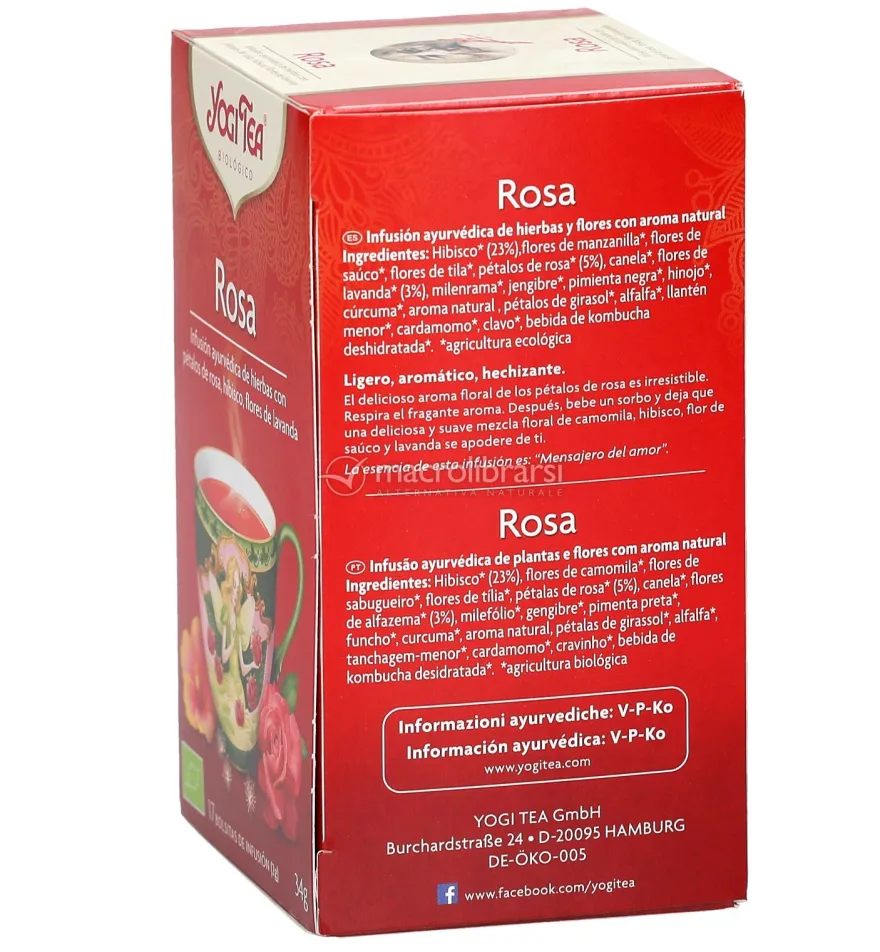 YOGI TEA® - Infuso Rosa