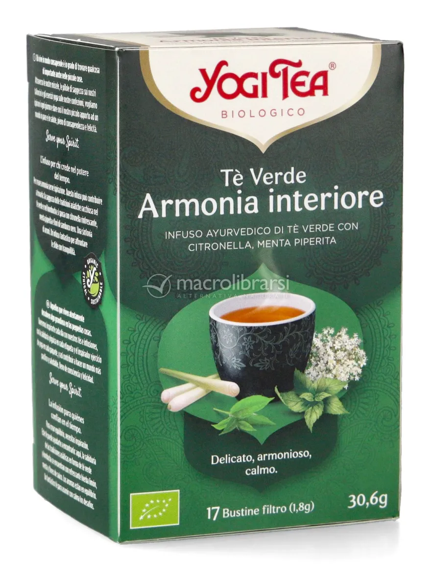 YOGI TEA® Infuso Tè Verde Bio - Armonia Interiore