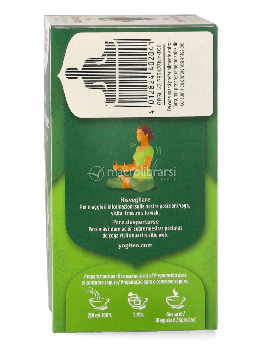 YOGI TEA® - Infuso Tè Verde Zenzero e Limone Bio