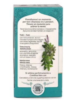 YOGI TEA® Serenità e Concentrazione - Infuso di Menta, Timo, Tulsi e Limone Bio