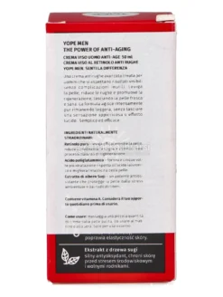 Yope Men - Power Face Crema Viso Anti Age Uomo