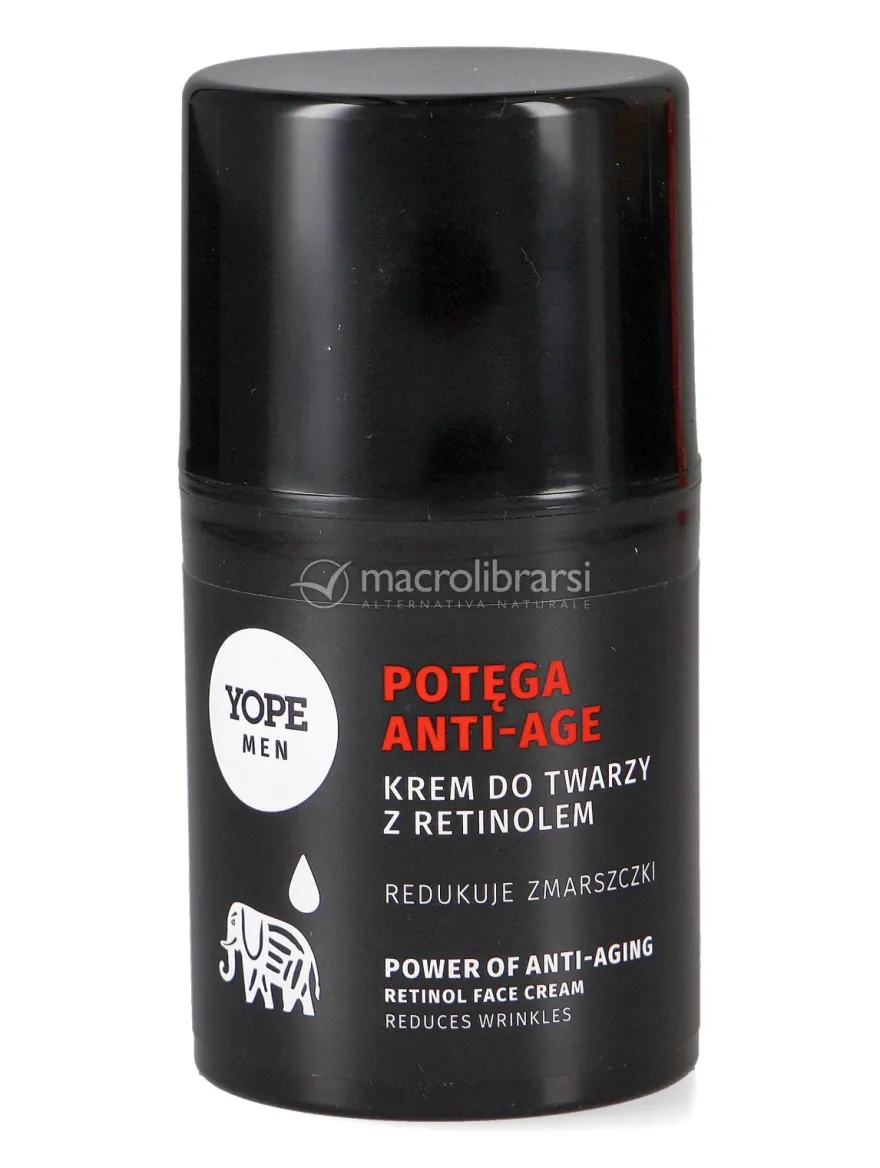 Yope Men - Power Face Crema Viso Anti Age Uomo