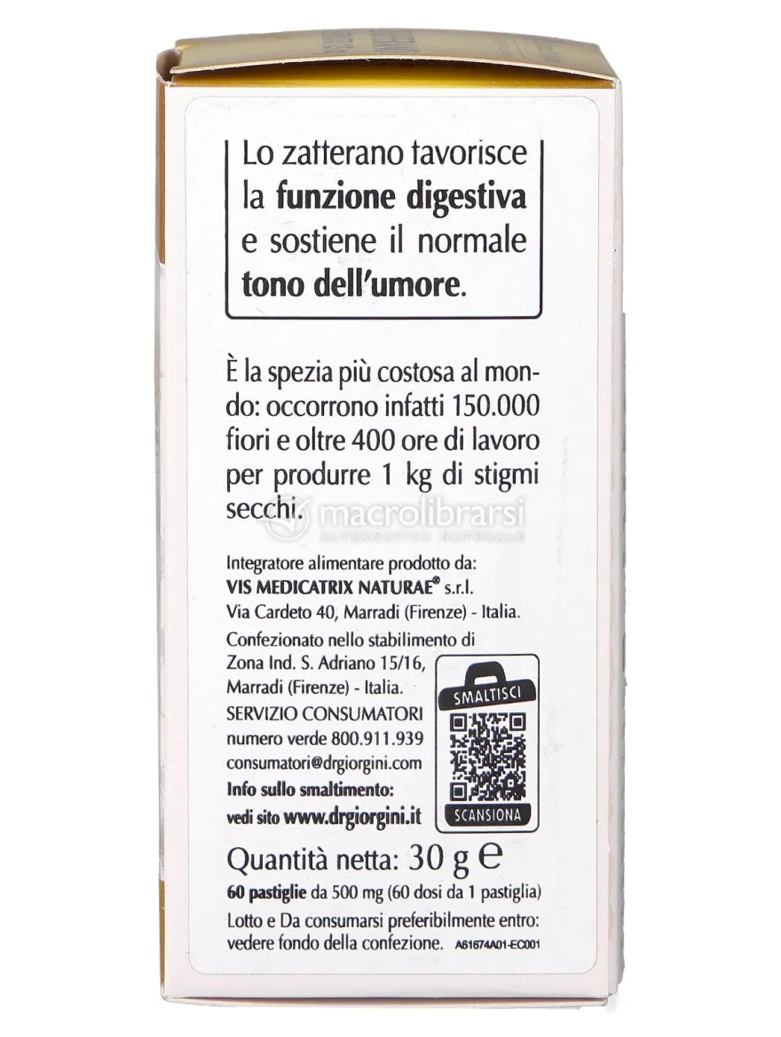 Zafferano Estratto - Pastiglie