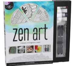 Zen Art - Kit per Disegnare e Colorare