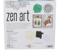 Zen Art - Kit per Disegnare e Colorare