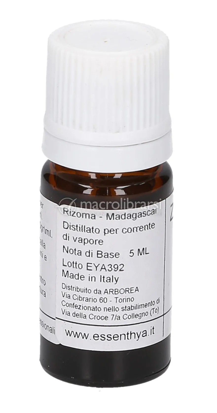 Zenzero Bio - Olio Essenziale Puro - 5 ml