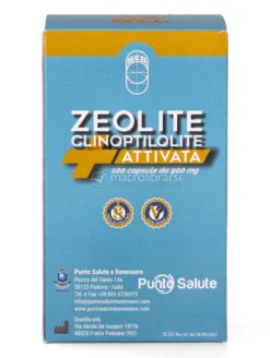 Zeolite Clinoptilolite Attivata - 100 Capsule da 900 mg