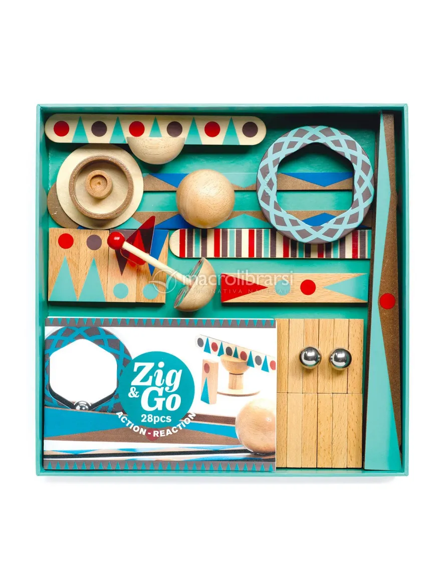 Zig & Go Roll Action-Reaction