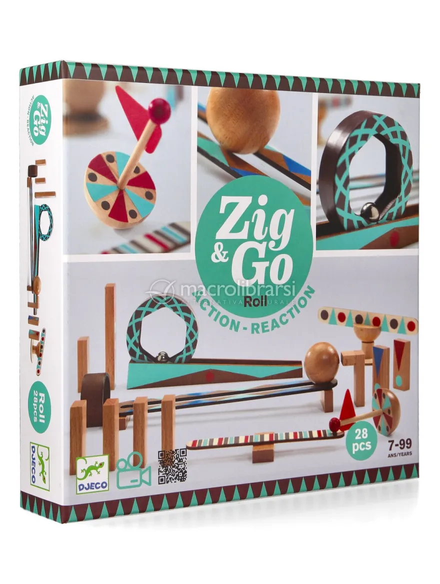 Zig & Go Roll Action-Reaction