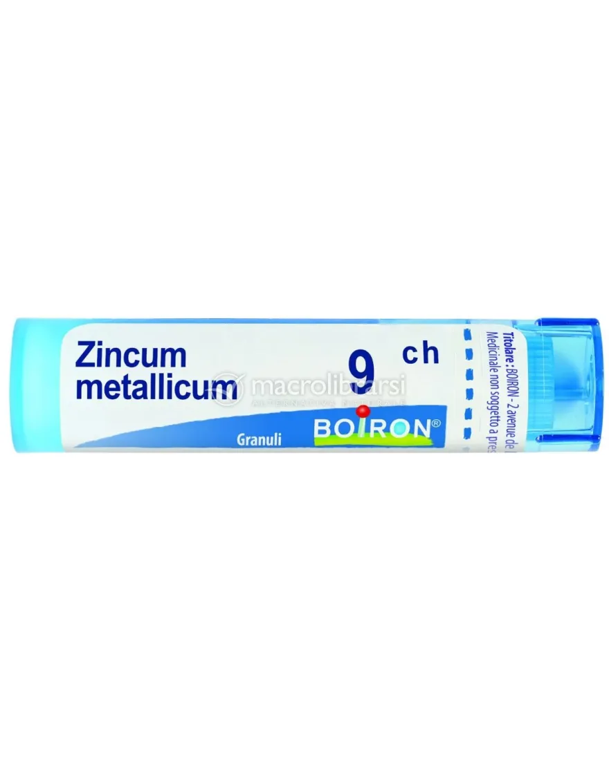Zincum Metallicum 9CH Granuli Boiron