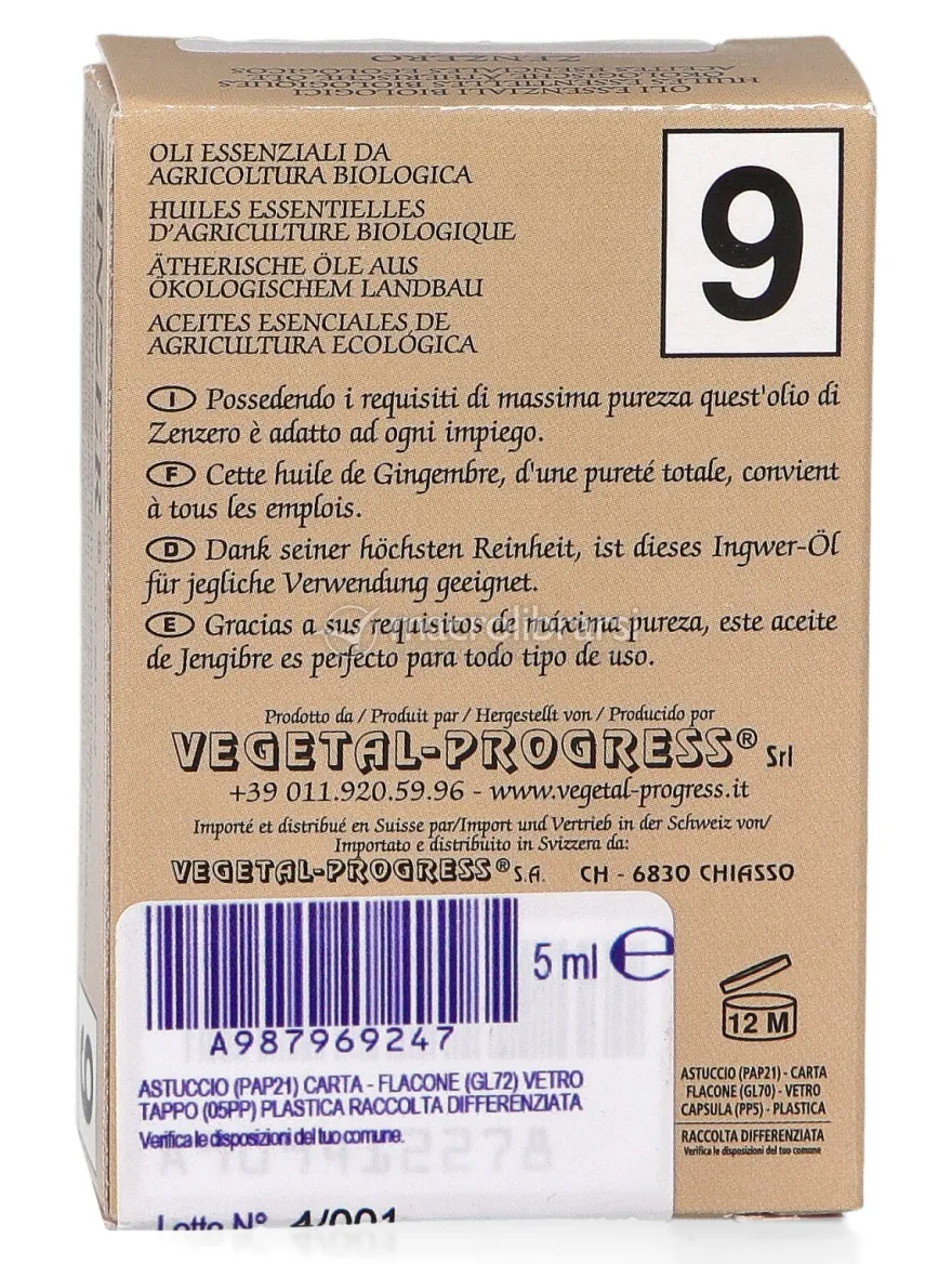 Zinzer® - Olio Essenziale