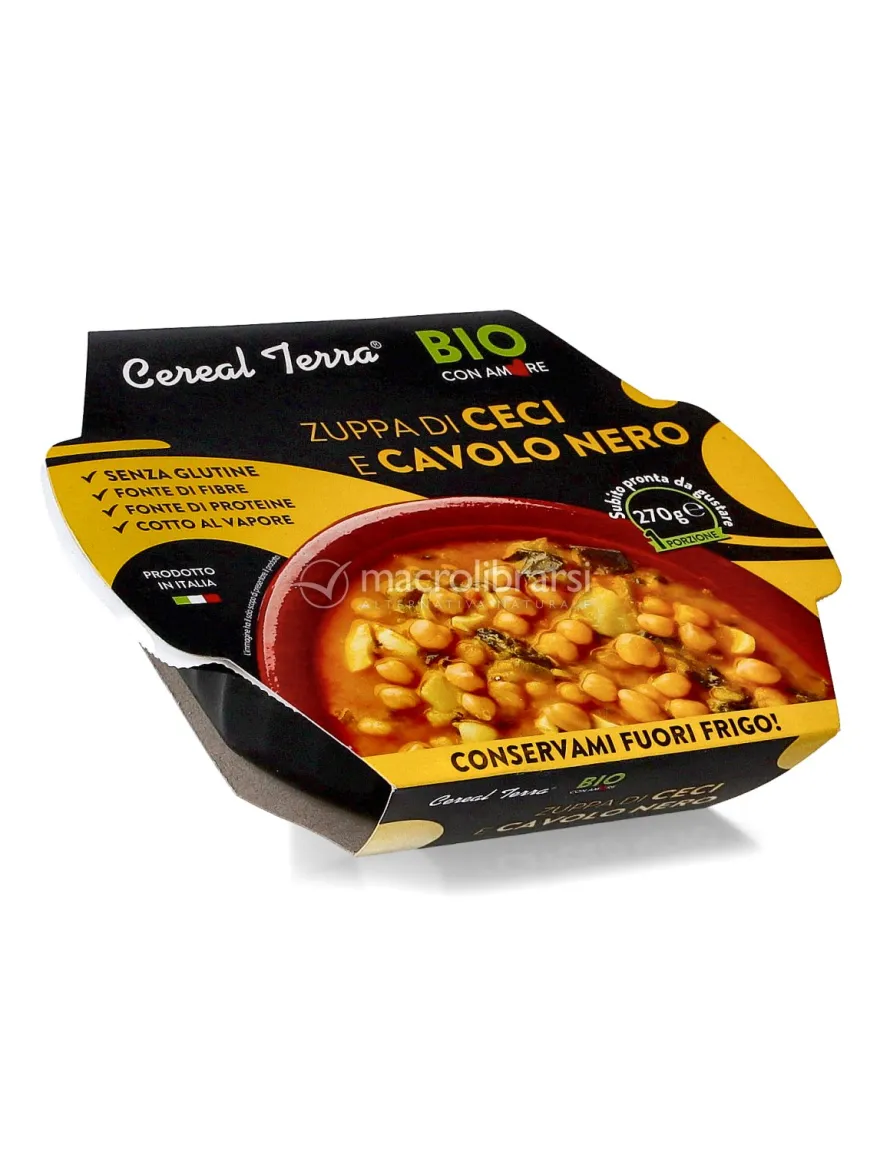 Zuppa di Ceci e Cavolo Nero Bio