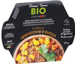 Zuppa di Lenticchie e Zucca Bio