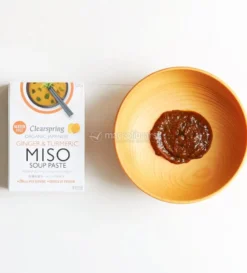 Zuppa di Miso Bianco Istantanea con Alghe, Curcuma e Zenzero