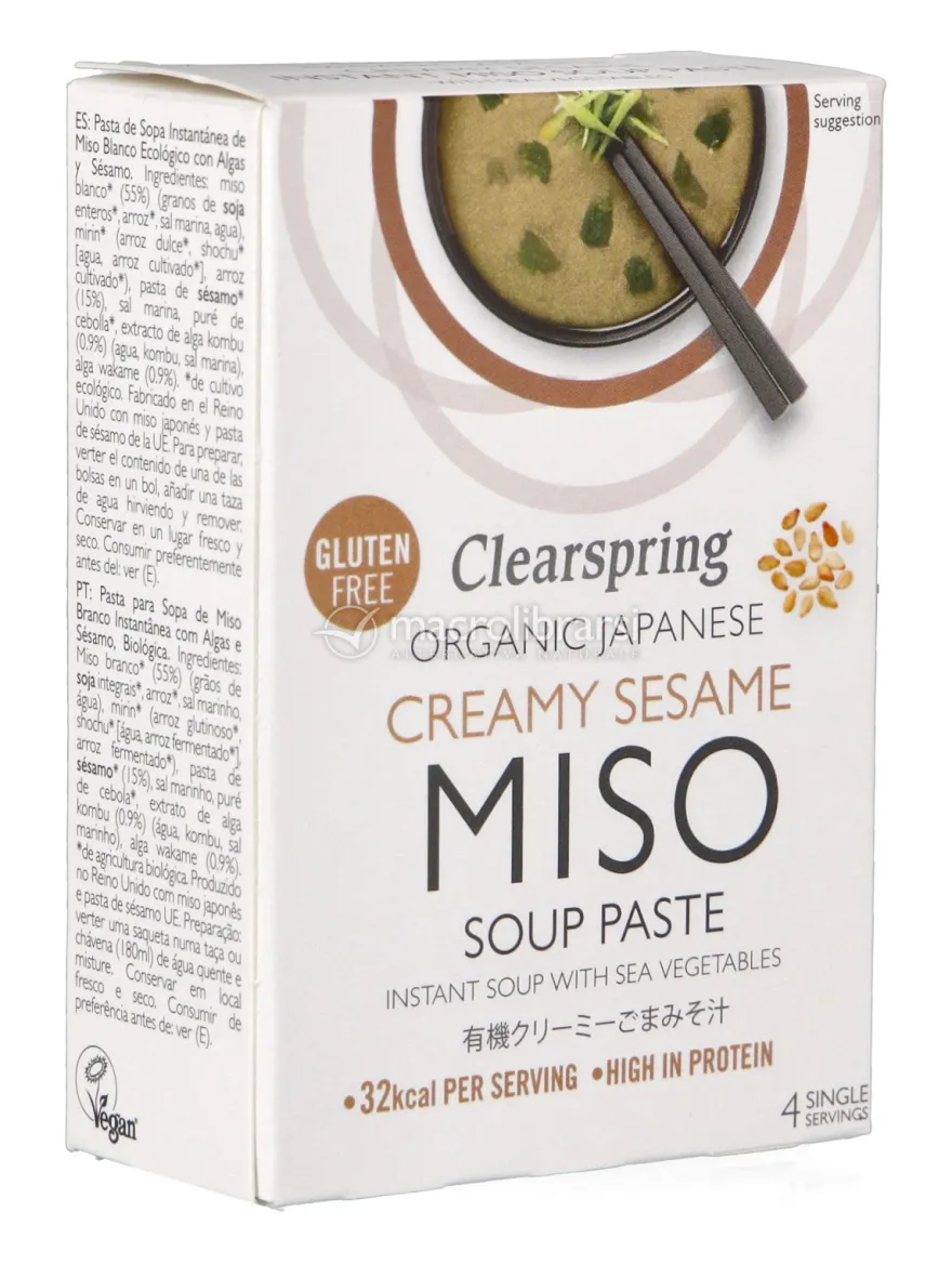 Zuppa di Miso con Alghe Istantanea - Creamy Sesame